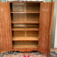 Buffet armoire de style louis xv en marqueterie