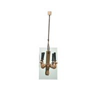 Suspended lamp in the style of Pietro Pietro, Italy, 1940s.