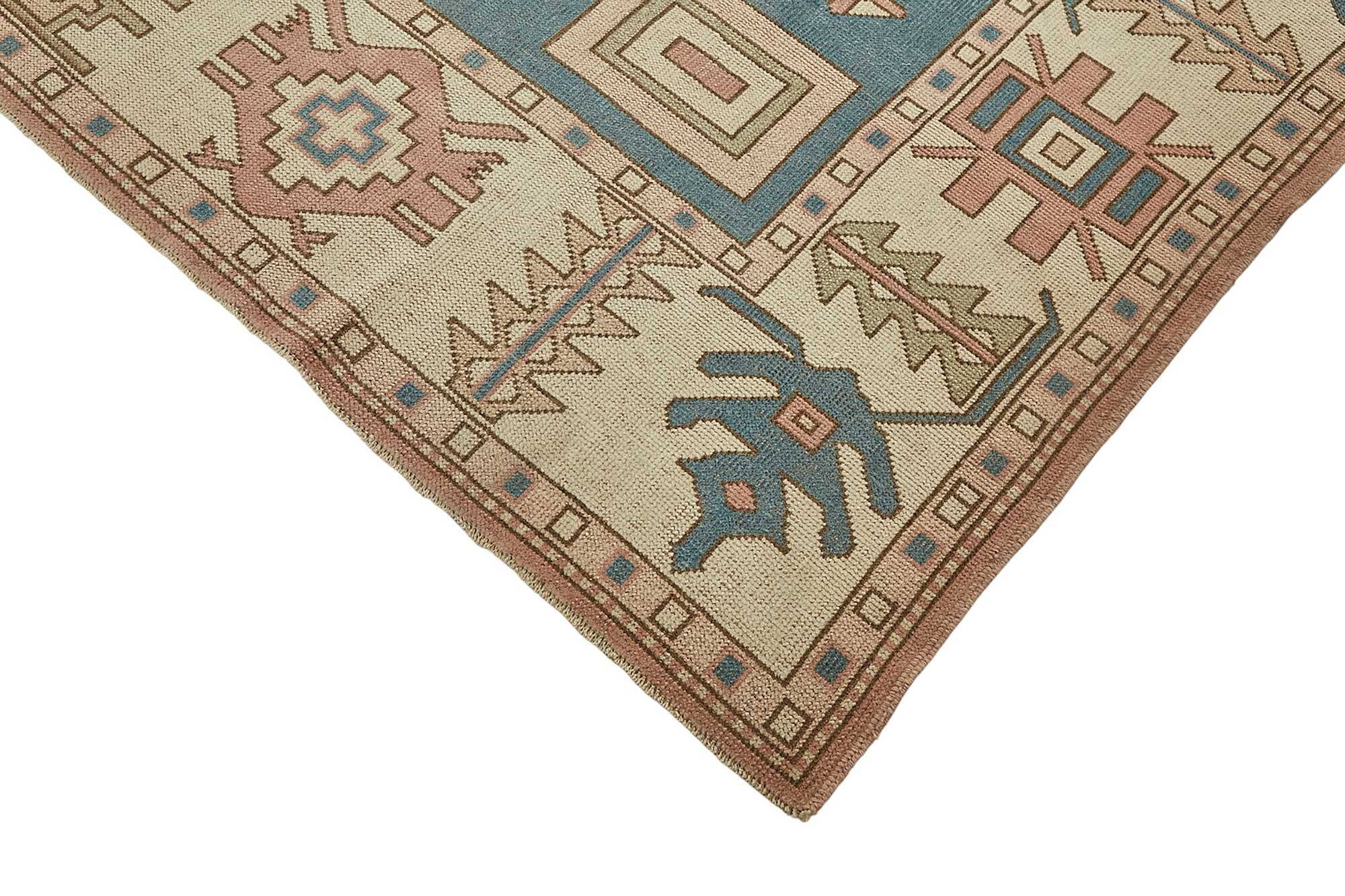 Turkish Vintage Anatolian Rug 228 cm x 291 cm