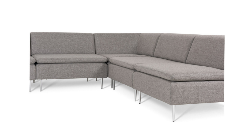 Scandinavian corner sofa