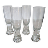 4 flutes de Tapio Wirkkala pour Iittala, Finlande