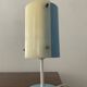 Vintage lamp 50s-60s metal sky blue and plexiglass