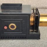 Old magic lantern antique projector
