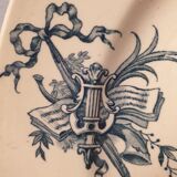 Trio of flat plates Boch brothers