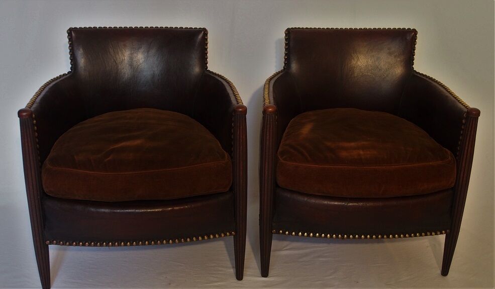 Fauteuils club années 20