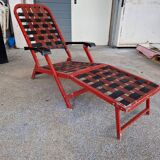 Deck chair from the deck of the liner France