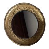 Small vintage wooden Venetian mirror