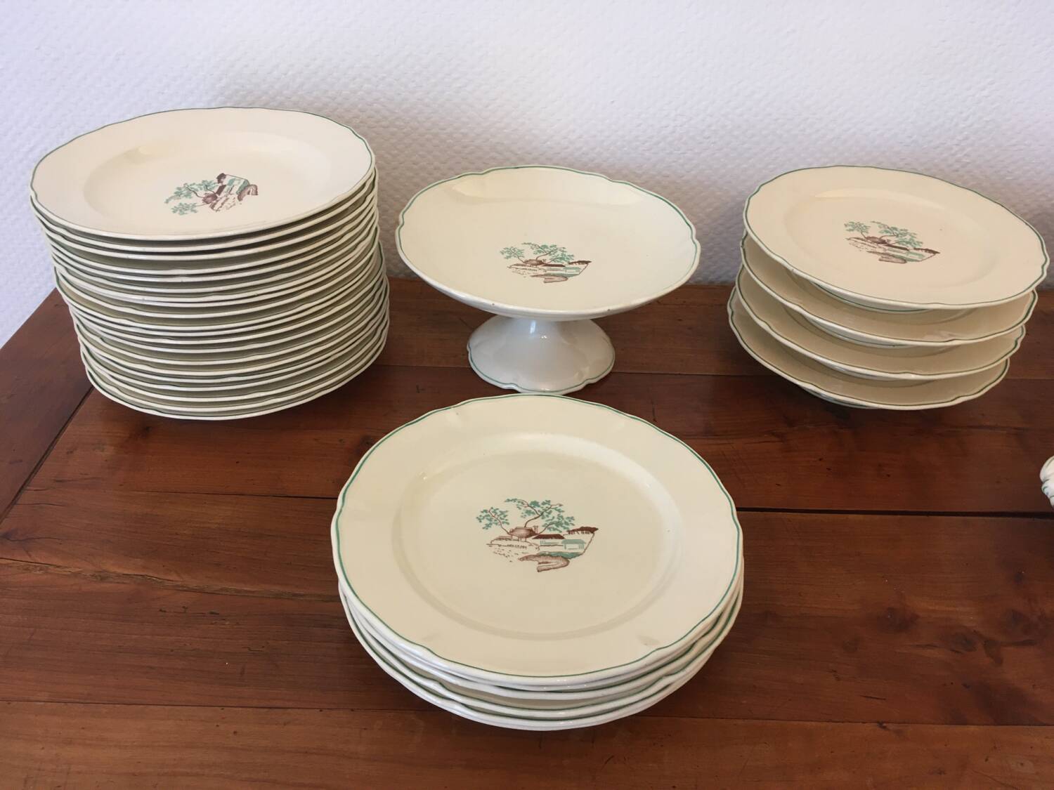 Old Luce Paris earthenware service