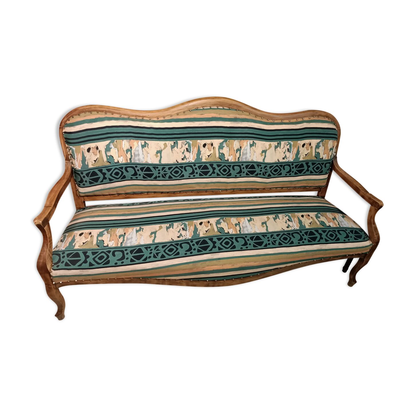 Restored Provencal bench