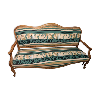 Restored Provencal bench