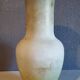 Painted glass vase