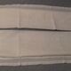 2 pretty linen or fine cotton, monogram C F.open edges