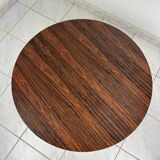 Vintage round coffee table rosewood