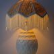 Art Deco "Pineapple" Lamp, Charles Catteau for Boch Frères Keramis, c. 1925