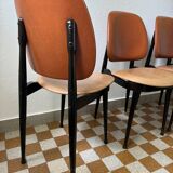 Baumann Pegasus chairs from the 60s (X4)