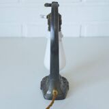 Lampe de bureau antique Art Nouveau lampe de table lampe de chevet en laiton Autriche années 1920