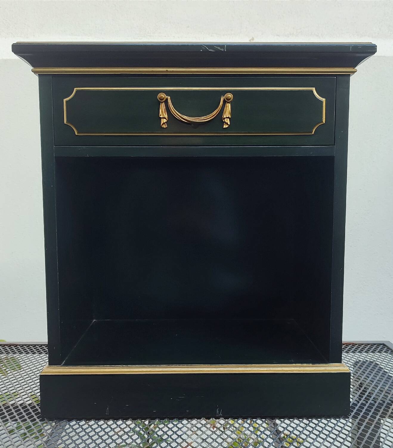 Pair of bedside tables stamped "m.Hirch"