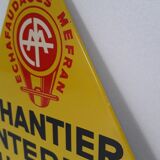 Sheet metal plate