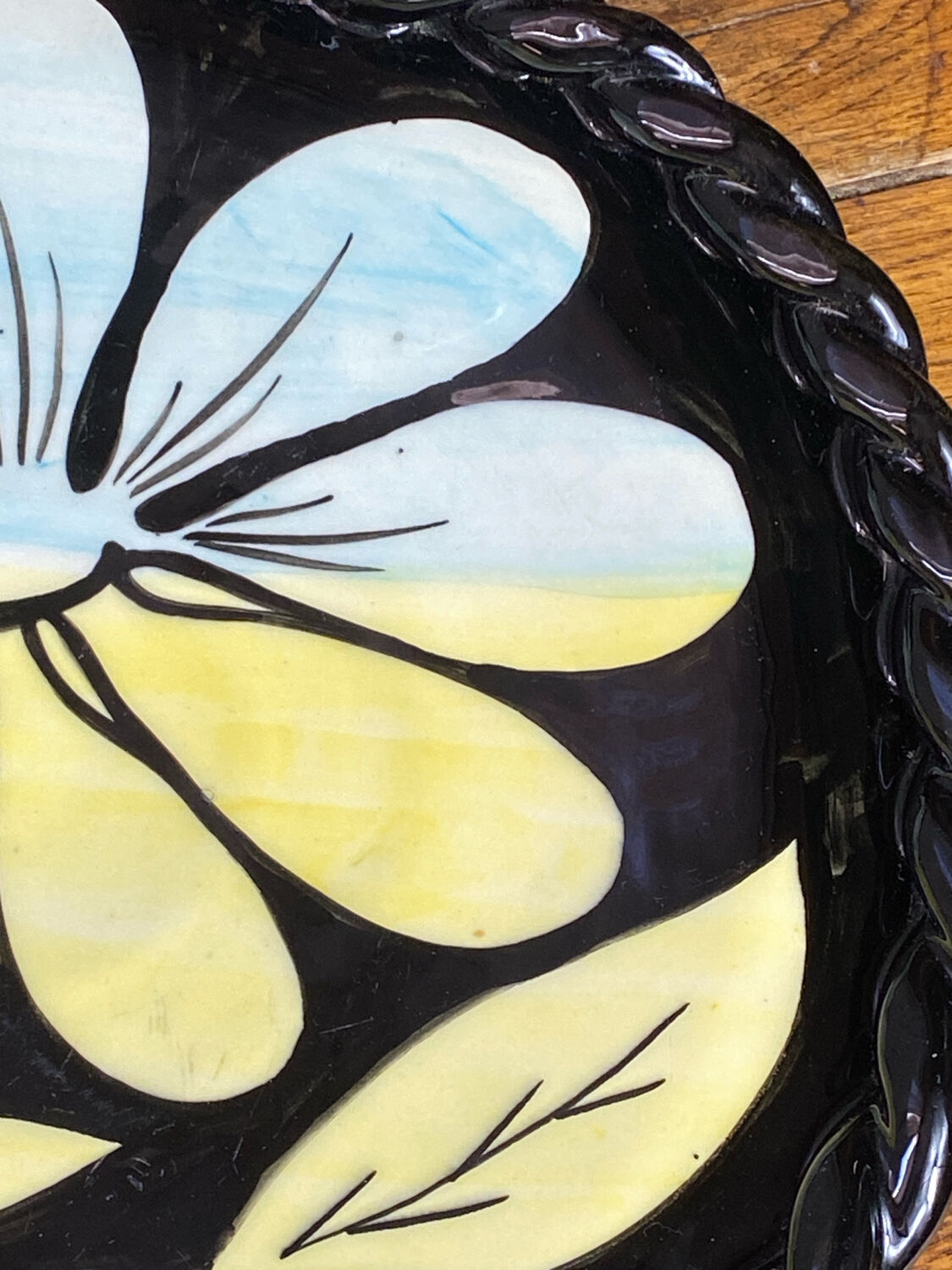 Fruit bowl, centrepiece, ceramic, Fase Vallauris, 1942