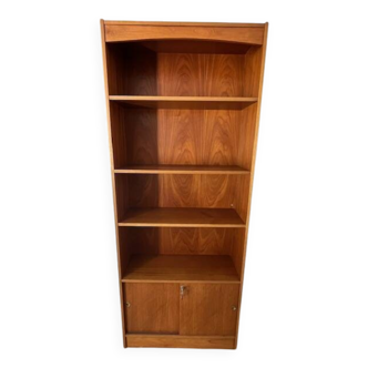 Scandinavian teak bookcase