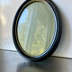 Oval  bakelite black frame  29 cm x 23 cm