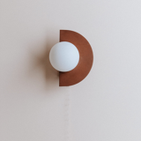 Wall lamp Joseph - chestnut - Zuri objects