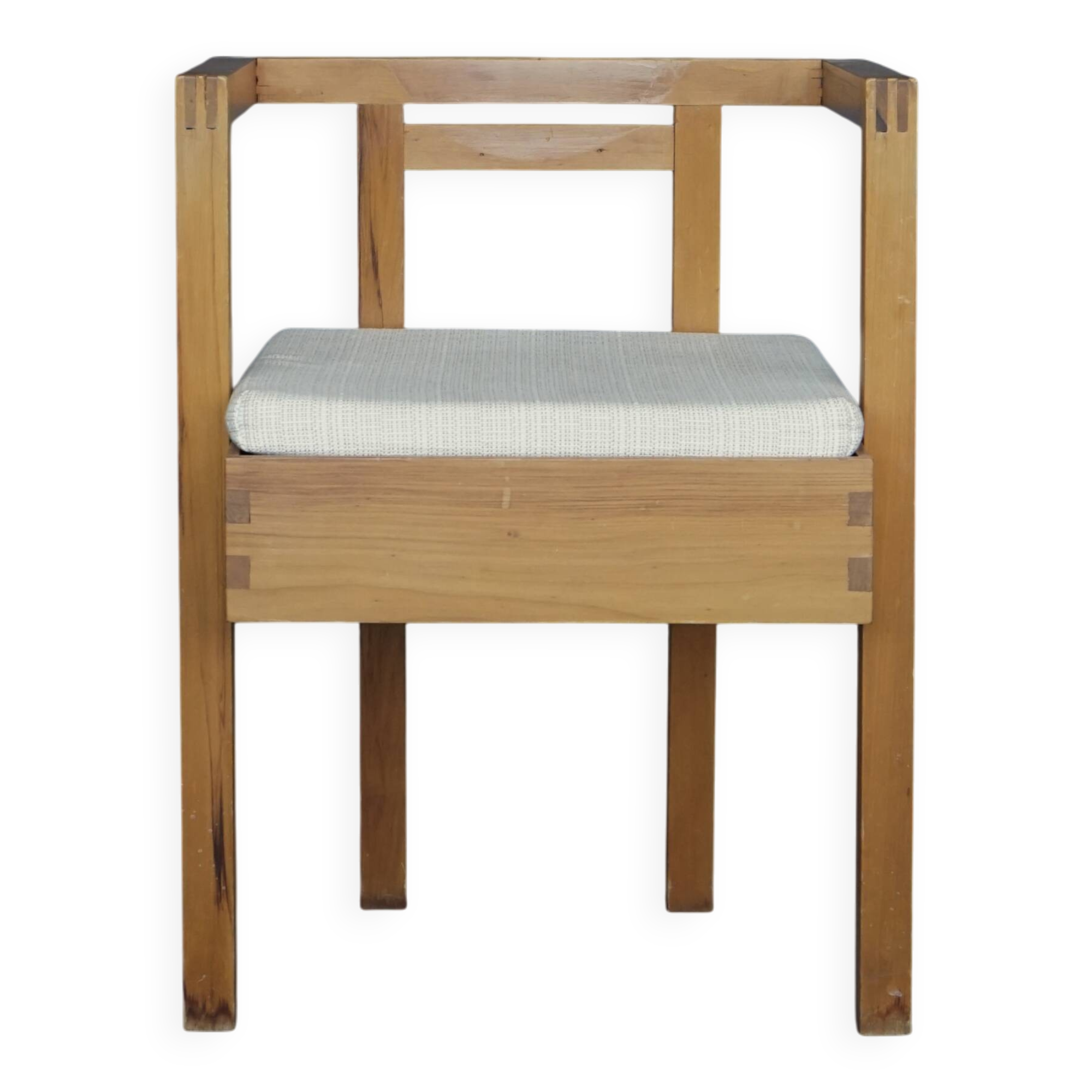 Dutch Design Architects Side Chair in pine, 1960s