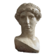Male head bust in antique style