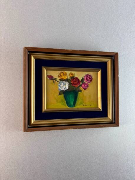 The Roses, oil on canvas