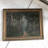 Oil canvas A.colomb 65 x 52 cm
