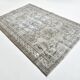 5x8 Beige Brown Floral Persian Area Rug, 168x257Cm SK 7059