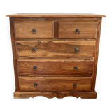 Indian "Jali" commode in solid rosewood (Sheesham)