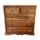 Indian "Jali" commode in solid rosewood (Sheesham)