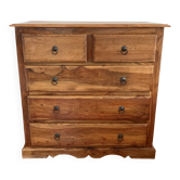 Indian "Jali" commode in solid rosewood (Sheesham)