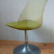1970 swivel tulip foot chair