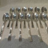 6 silver plated soup spoons by Christofle Concorde, 20.6 cm