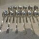6 silver plated soup spoons by Christofle Concorde, 20.6 cm