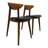 Pair of Fontania chairs attributed to Baumann – 1960s