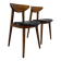 Pair of Fontania chairs attributed to Baumann – 1960s