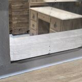 Buffet parisien années 30 aérogommé puis vernis naturel et peinture