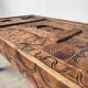 Savoyard folk art coffee table