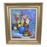 Tableau, peinture nature morte huile sur toile Julien Hengé
