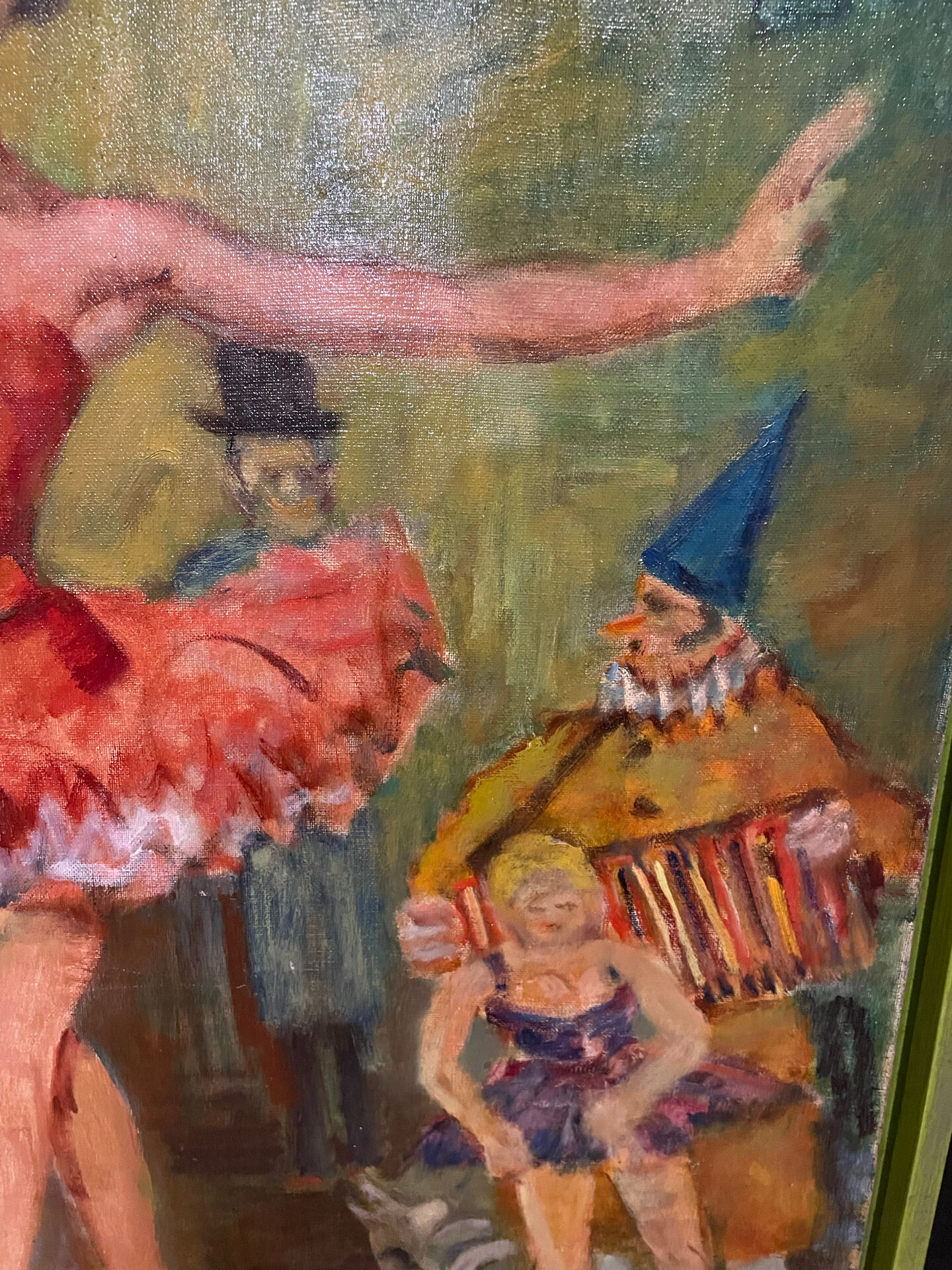 Huile sur toile signée