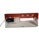 Herda Almelo - vintage bedside lamp - red - stars - wall lighting - 70s