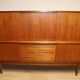 Enfilade haute scandinave édition Samcom en teck, 1960