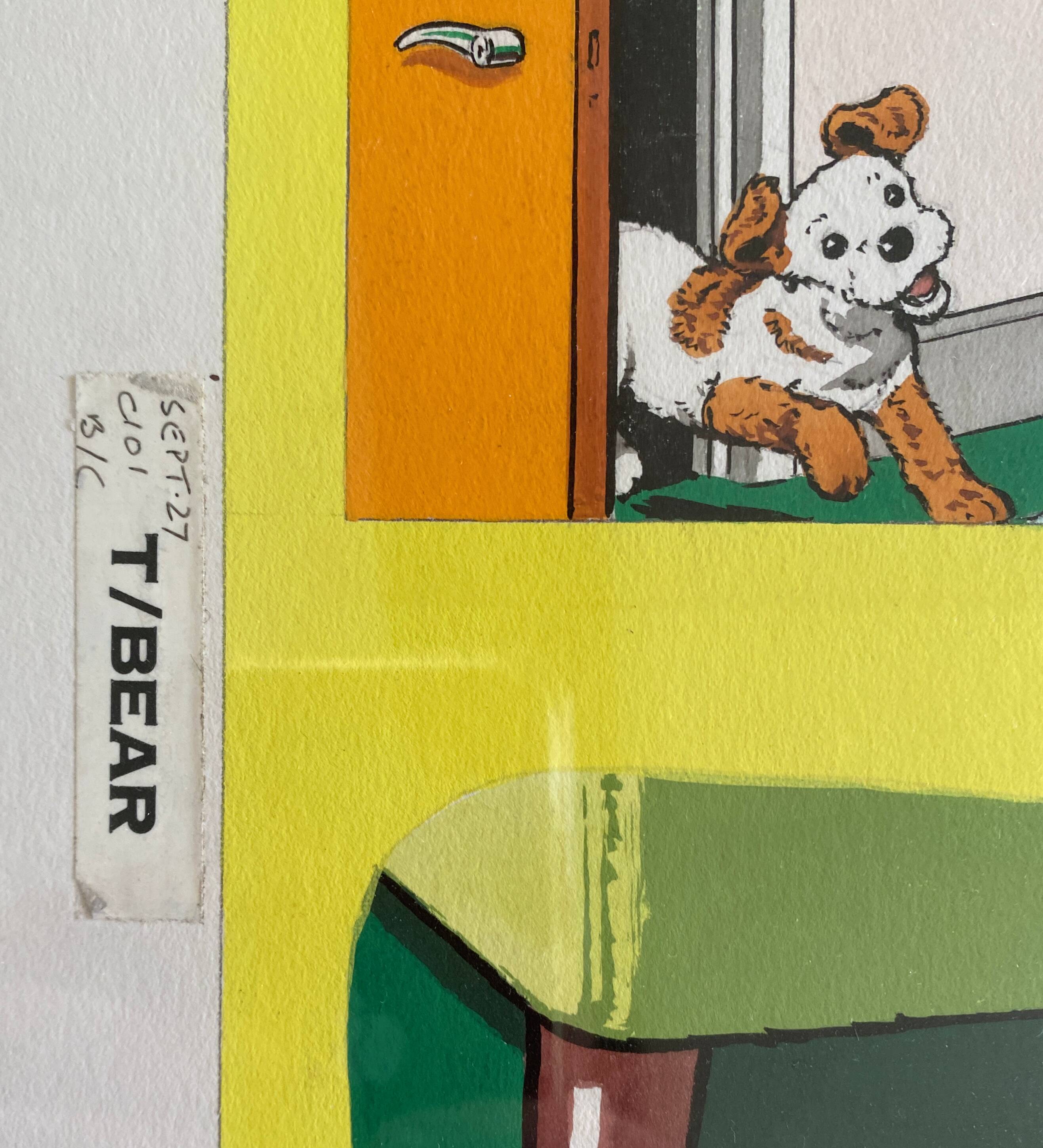 B-Board comics "Paddy-Paws the Puppy" from "Jack and Jill" 1969