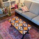 1970s earthenware coffee table