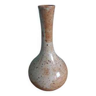 Stoneware soliflore vase