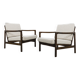 Mid Century Armchairs By Zenon Bączyk, 1960's, Set Of 2