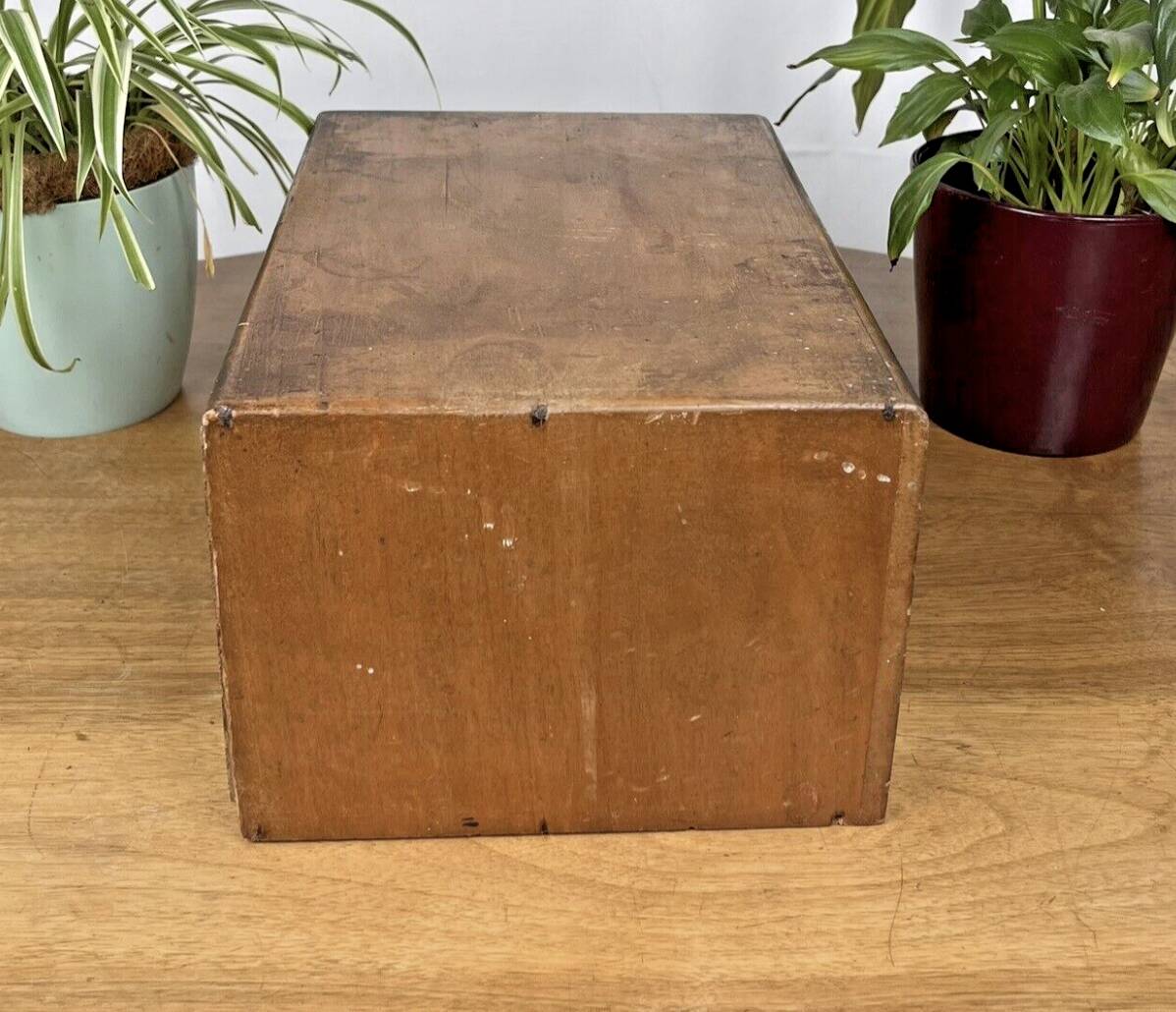 Small wooden storage unit